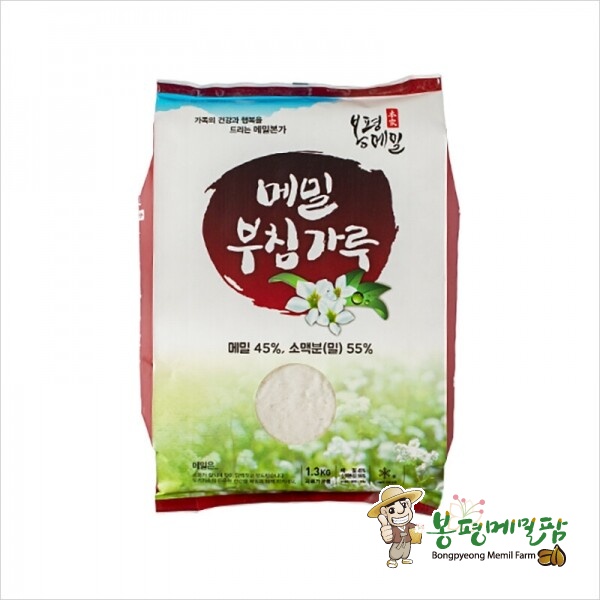 봉평메밀팜,메밀부침가루 1.3kg