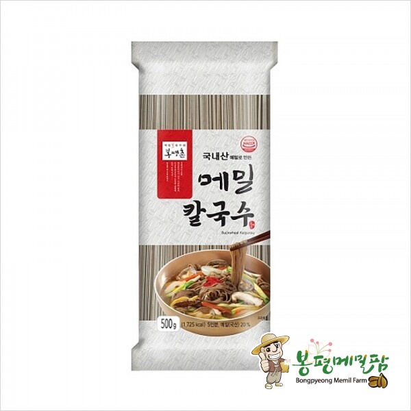 봉평메밀팜,메밀칼국수 500g