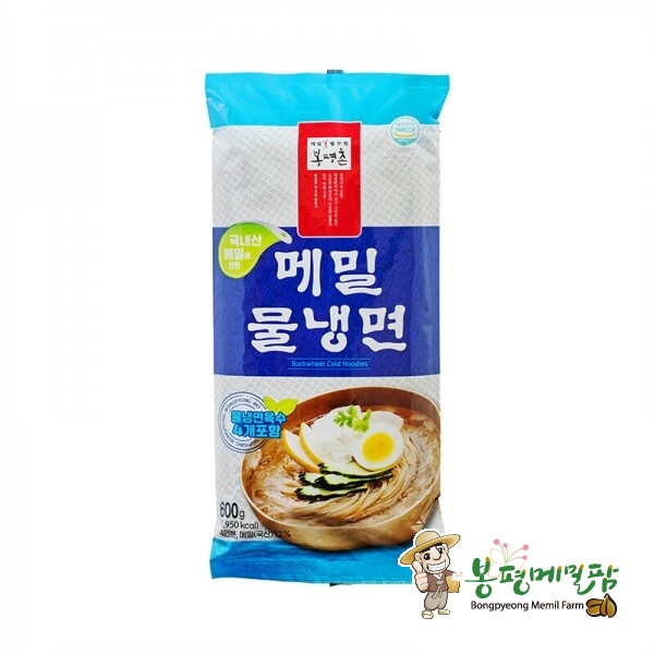 봉평메밀팜,메밀물냉면 600g