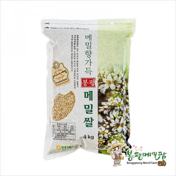 봉평메밀팜,국산 메밀쌀 4kg