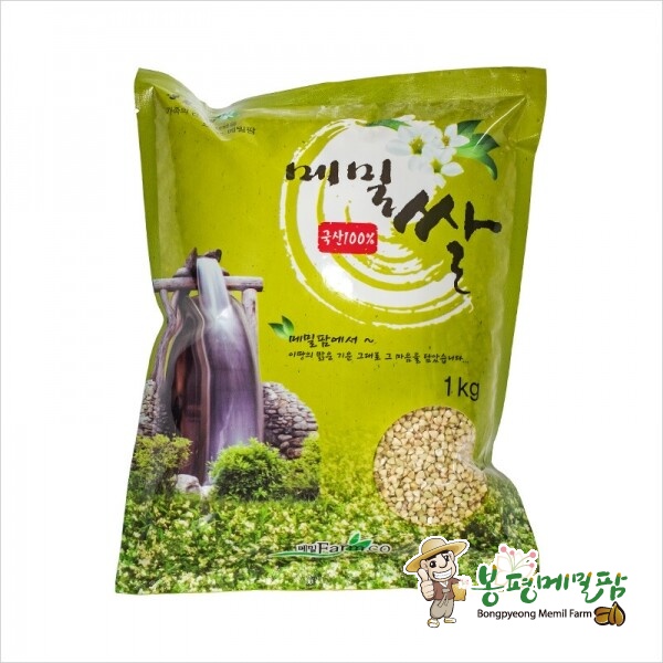 봉평메밀팜,국산 메밀쌀 1kg